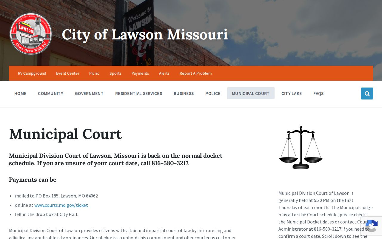 Ray County municipal court information